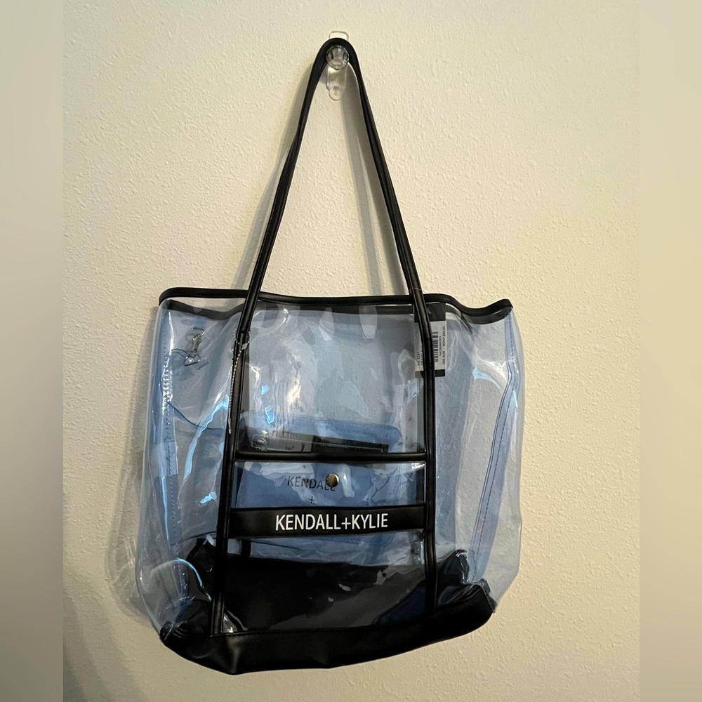 NWT The Blues are calling me Translucent Bag By Kendall and Kylie